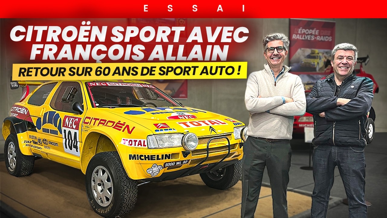 On fête les 60 ans de Citroën Sport : visite guidée avec François Allain !
