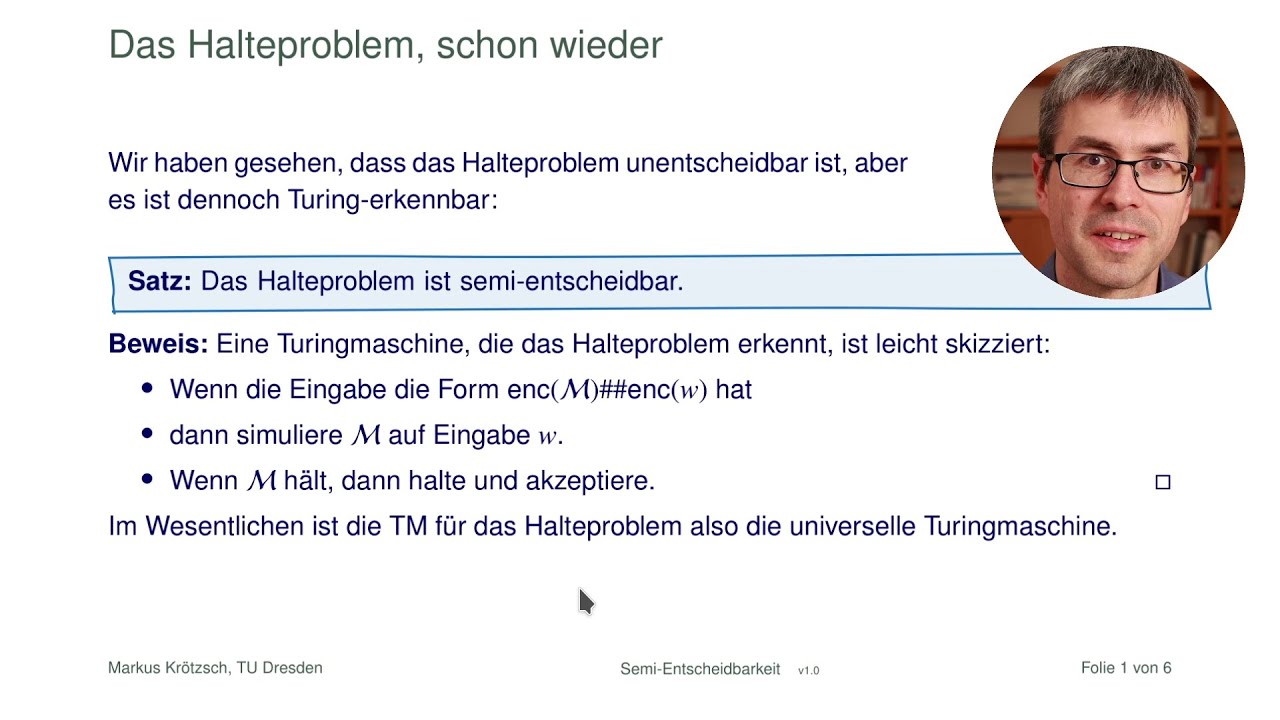 Semi-Entscheidbarkeit: Beispiele, Zusammenhänge, Erklärungen