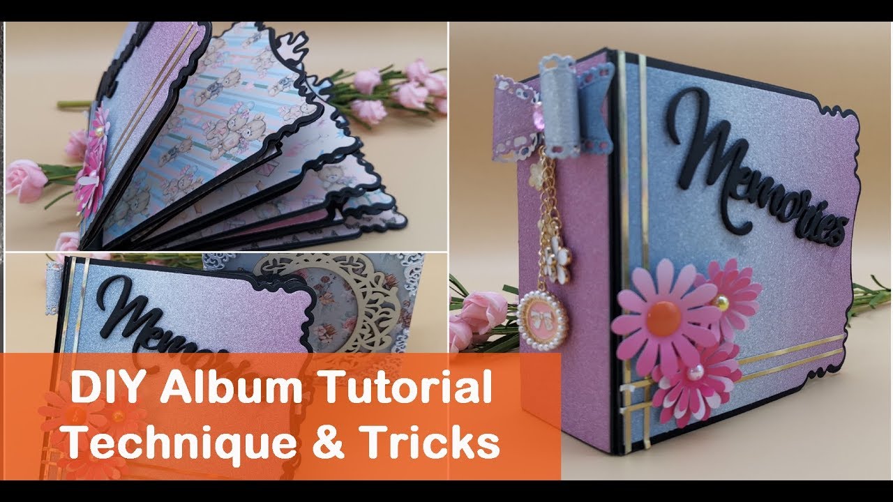 Alinacutle 15cm Album Die Instruction | IMPORTANT-All diecut shipped after NOVEMBER 2019 are correct