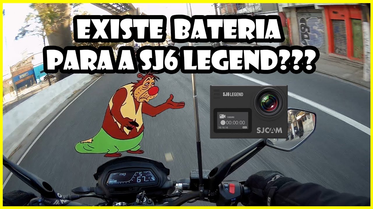 Existe bateria para essa câmera? Preciso de indicações! SJCAM SJ6 LEGEND