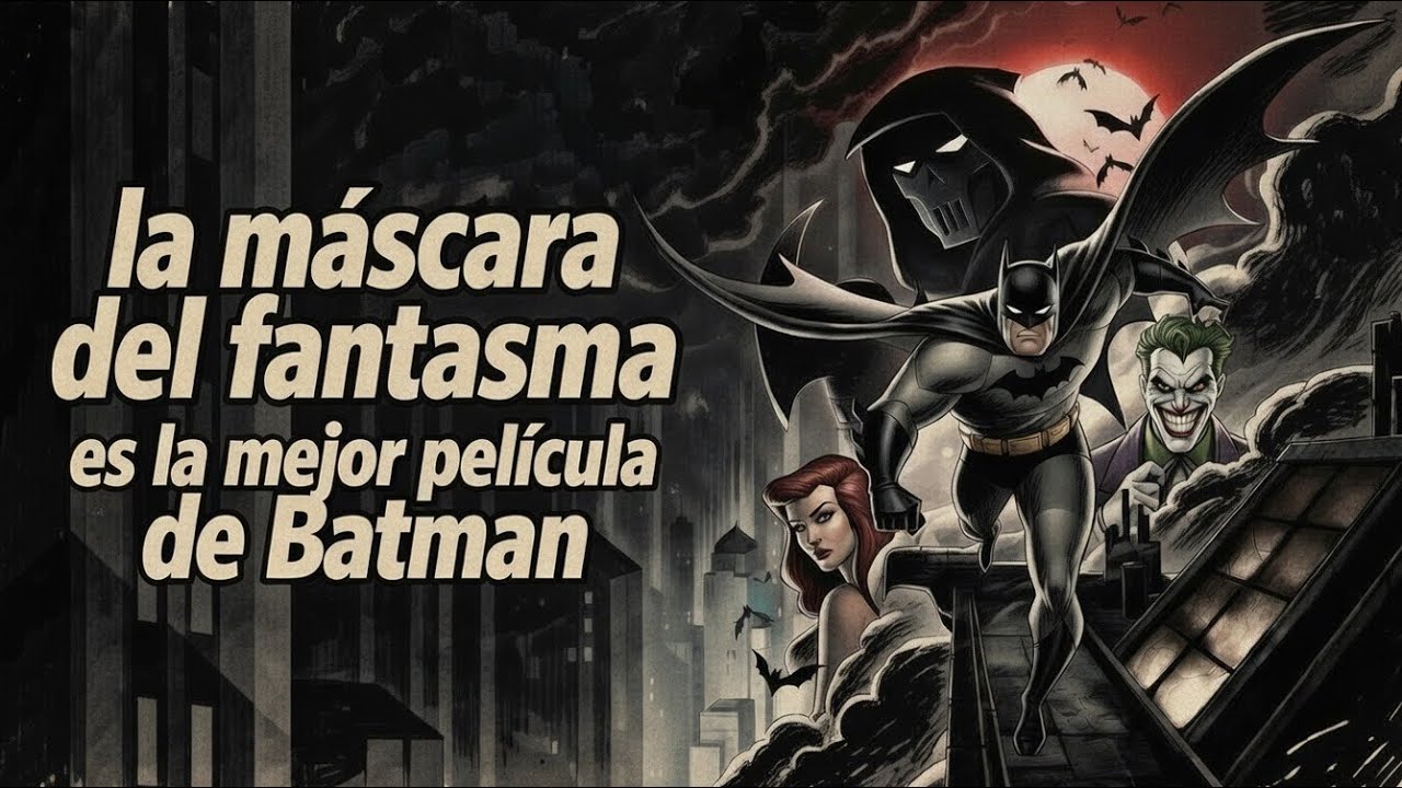 ¡LA MEJOR PELÍCULA ANIMADA DE BATMAN FUE HECHA EN LOS 90’s !| análisis de película 