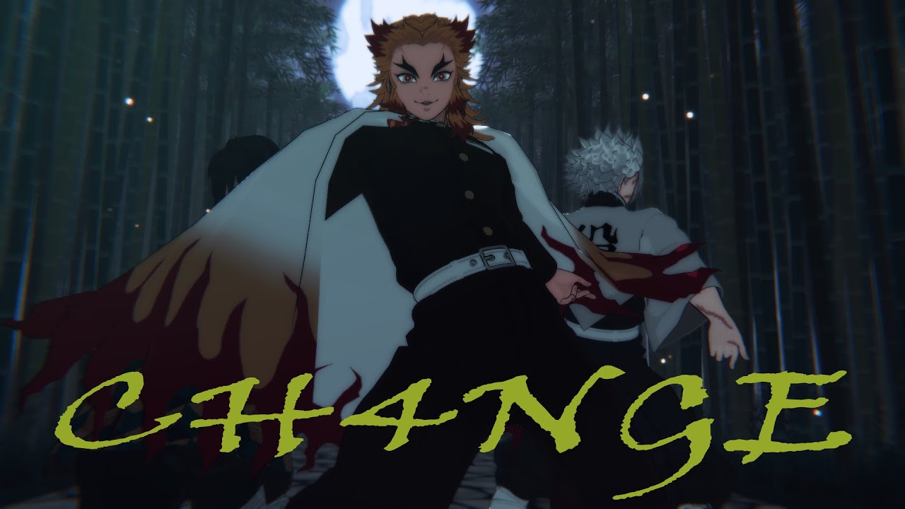【鬼滅のMMD】- CH4NGE - 【煉獄・不死川・冨岡】