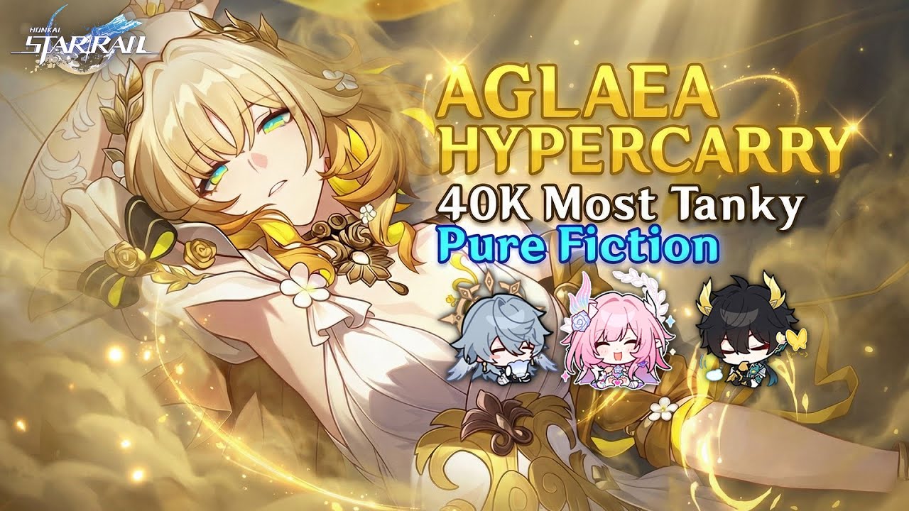 The New Pure Fiction Is Brutal… But, Aglaea Still Hits 40K🥵 | Honkai Star Rail 3.7
