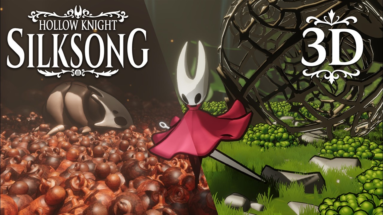 Как я превратил SILKSONG в 3D-игру!