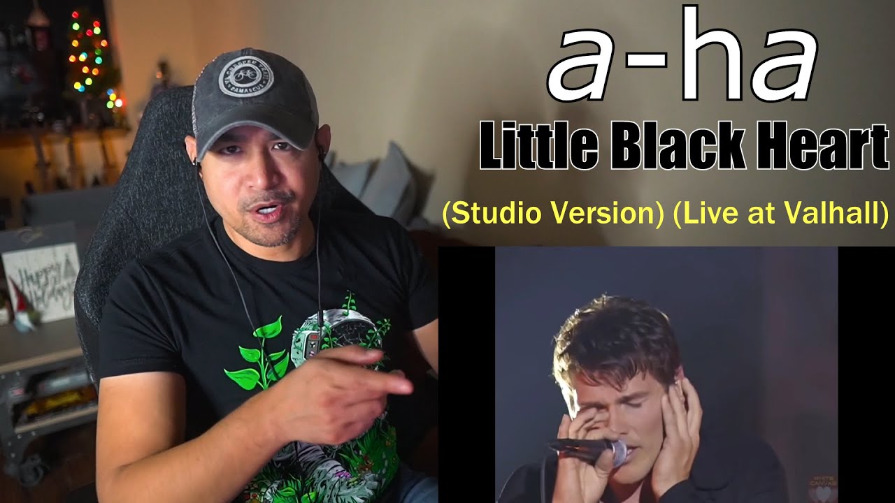 a-ha - Little Black Heart (Studio Version & Live at Valhall) (Reaction/Request)