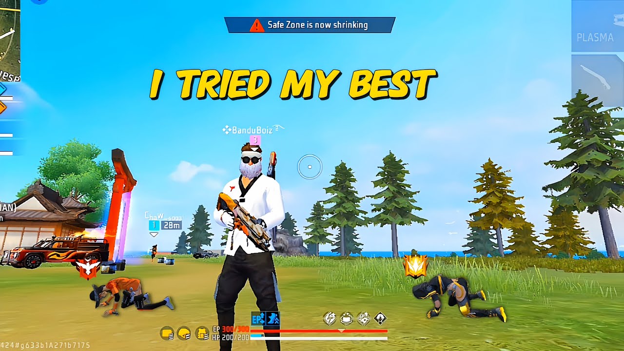 I Tried My Best to Win This Ranked Match | Free Fire 😭🔥💯