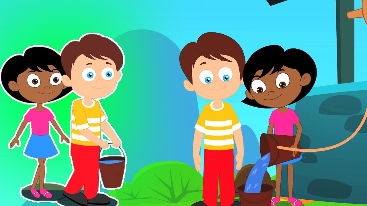 Jack et Jill | plus comptine pour enfants les enfants | chansons d'enfants  | Jack And JIll