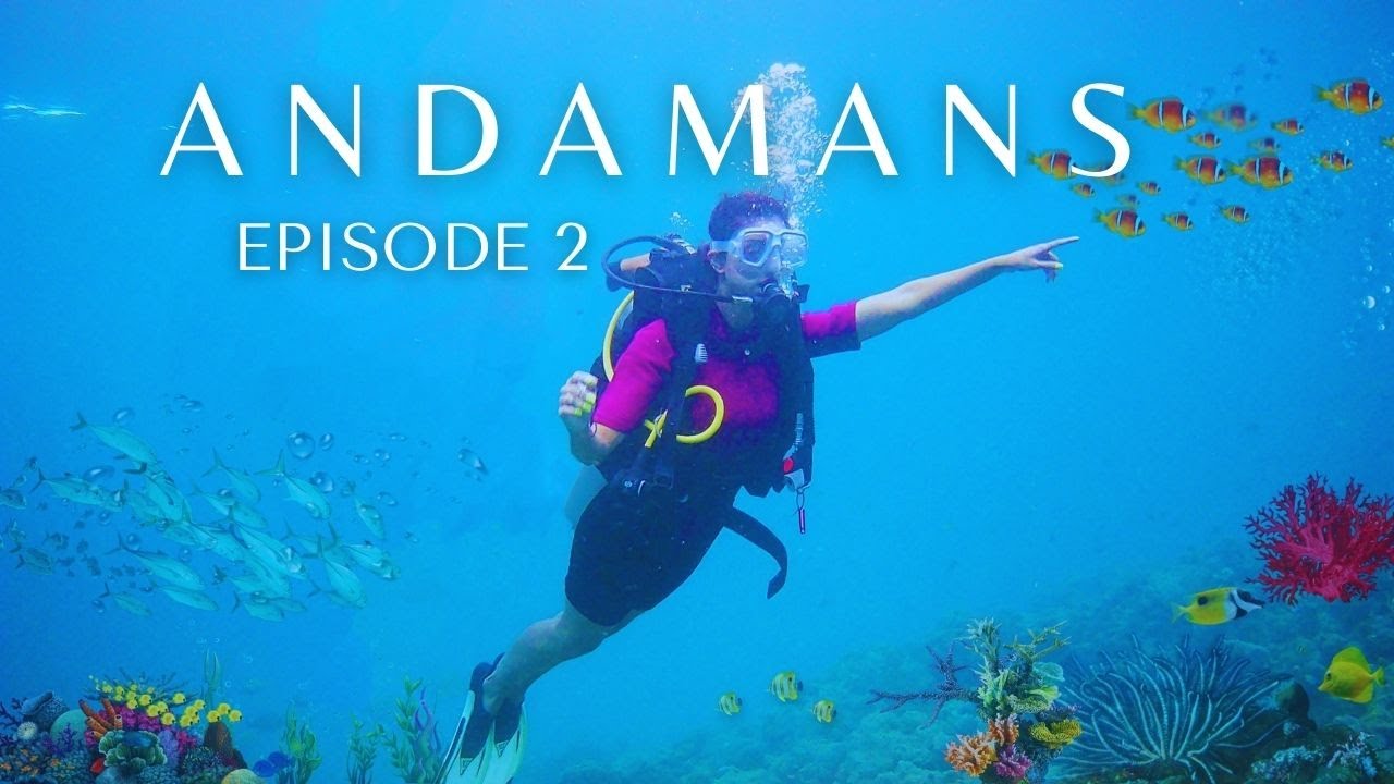 Andaman Vlog - Ep 2 | First Scuba Dive, Exploring Havelock Island | Talkin Travel | Jinal Inamdar