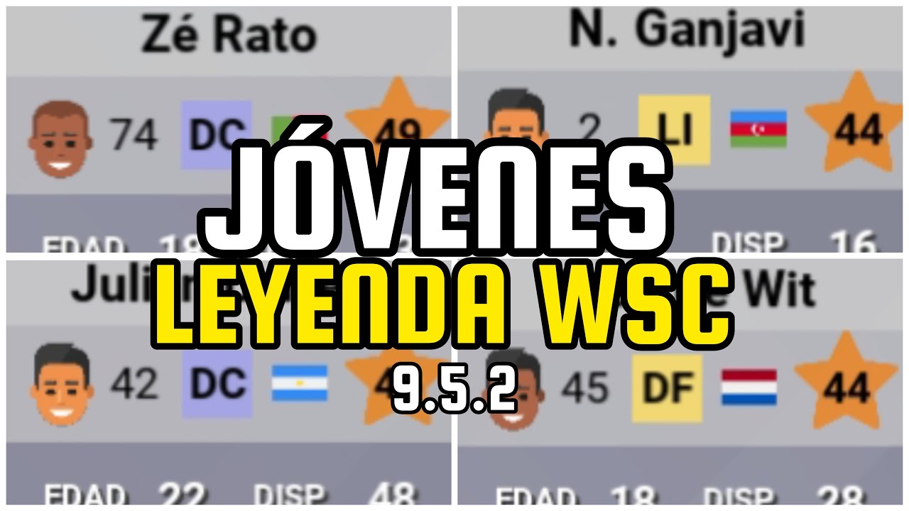 PROMESAS LEYENDA WORLD SOCCER CHAMPS 9.5