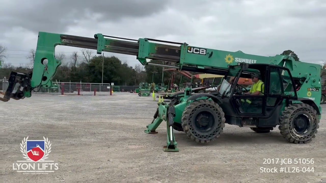 Used 2017 JCB 510-56 Telehandler for sale