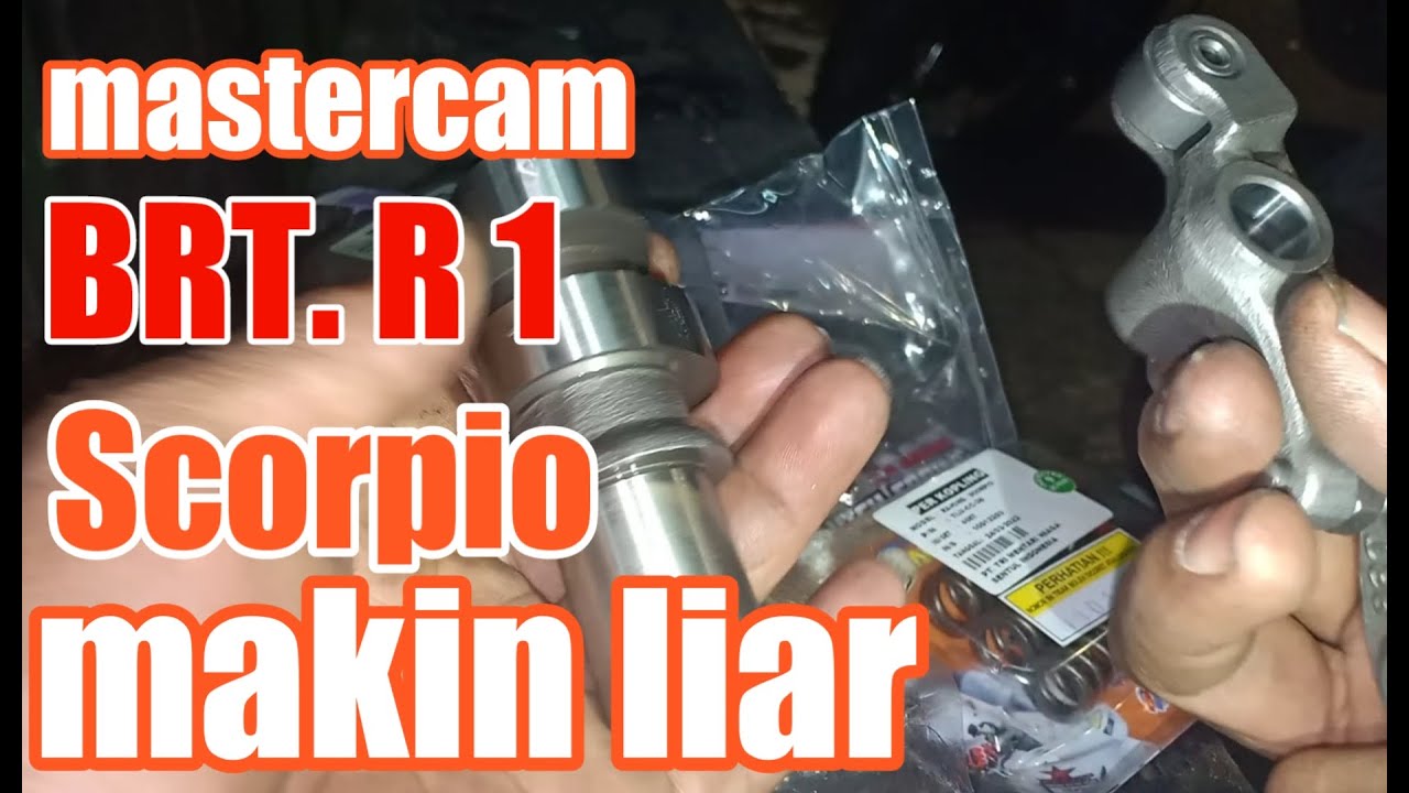 PEMASANGAN MASTER CAM BRT R1 DAN PER KOPLING  BRT