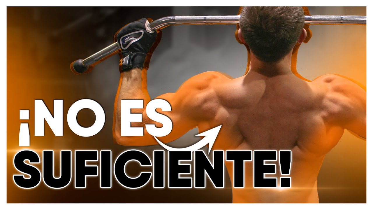 🏋🏻 ¡TRABAJA TU ESPALDA ASÍ! Mejores ejercicios 🏋🏻