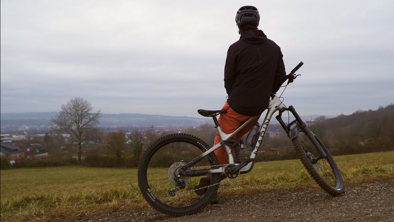 Ausversehen n kleinen deep talk auf dem Marin Alpine XR gemacht