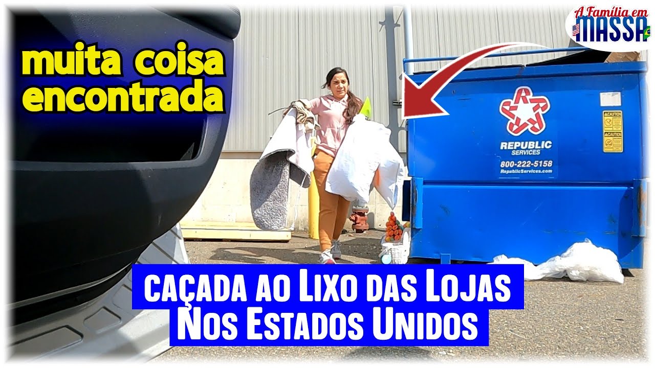 Dumpster Diving / Coisas Maravilhosas tirada do LIXO