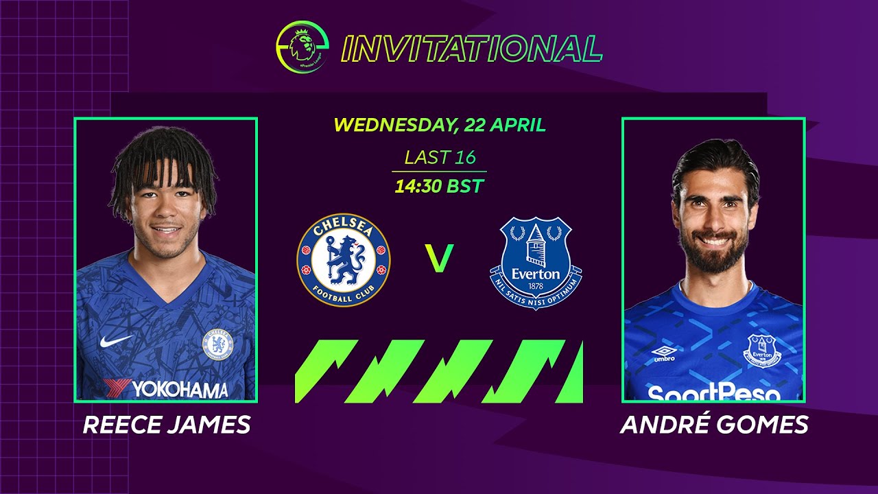 ANDR&Eacute; GOMES 8-0 REECE JAMES | ePREMIERLEAGUE LAST 16 | FIFA 20: EVERTON V CHELSEA