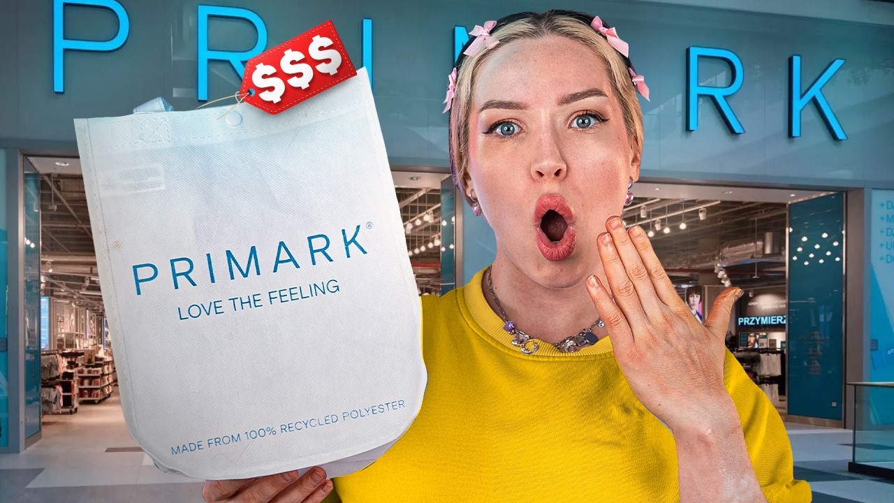 TEST Nowej Kolekcji KOSMETYK&Oacute;W z PRIMARK!