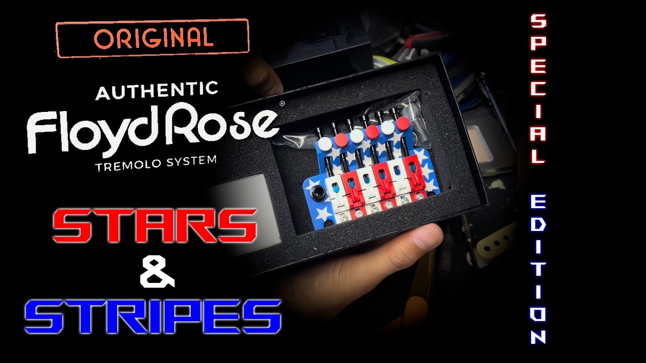 Floyd Rose Stars & Stripes СПЕЦИАЛЬНОЕ ИЗДАНИЕ: Инсталляция и демонстрация