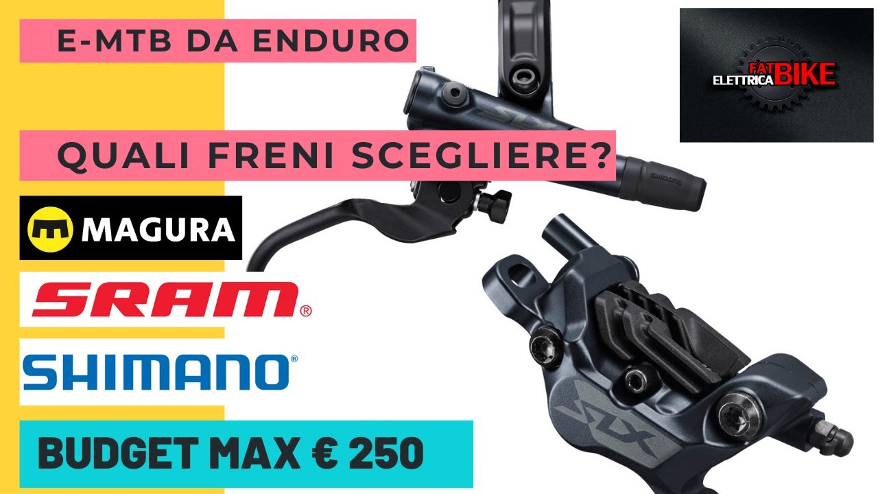QUALI FRENI SCEGLIERE PER LA MIA E-BIKE DA ENDURO?