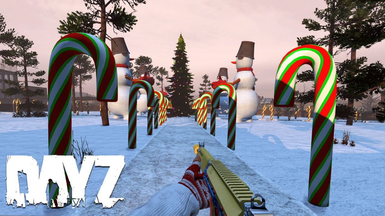 I Found a SECRET WINTER WONDERLAND in XMAS Barrington! Unedited Gameplay #dayz