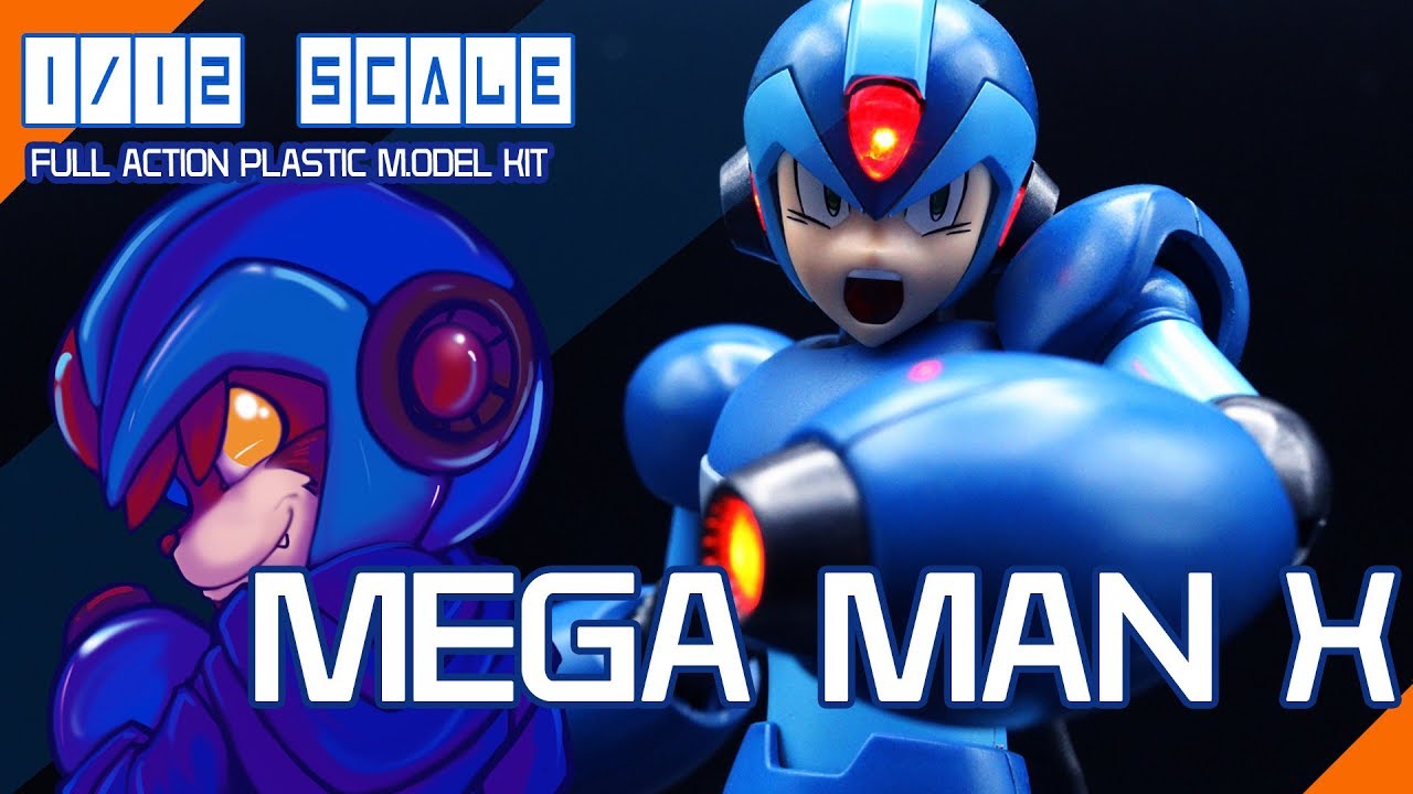 #OtakuBuilder #Megamanx  1/12 Megaman X Model Kit (Kotobukiya)