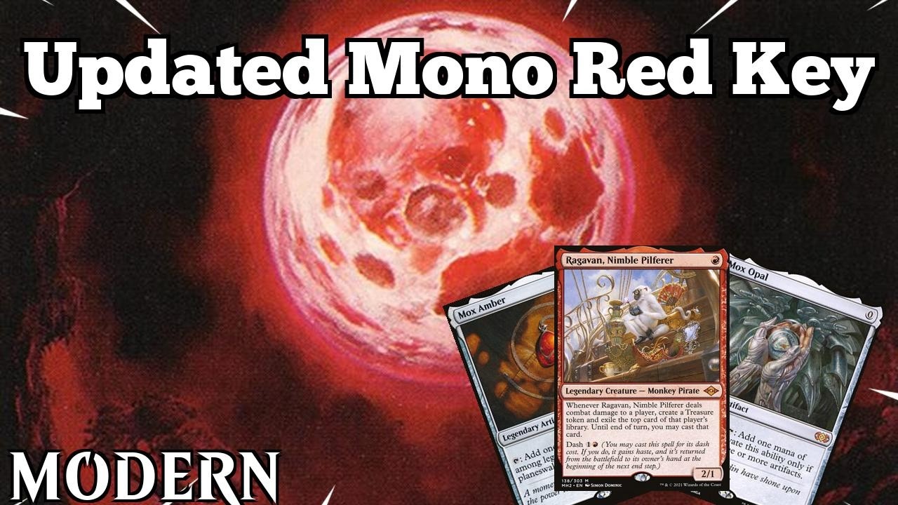 ALL-IN on Quickly Mooning My Enemies | Updated Mono Red Key | Modern