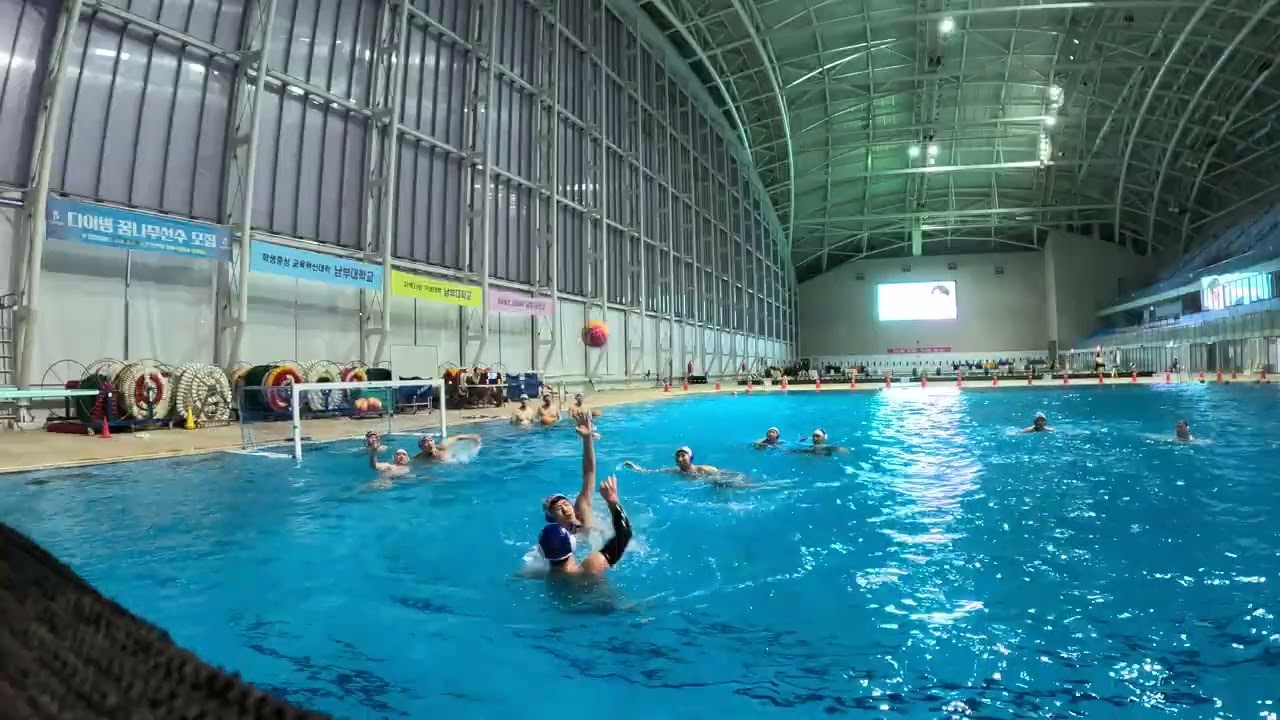20260108 남부대학교 아마추어 수구팀 싹수 연습경기 백모측 2경기