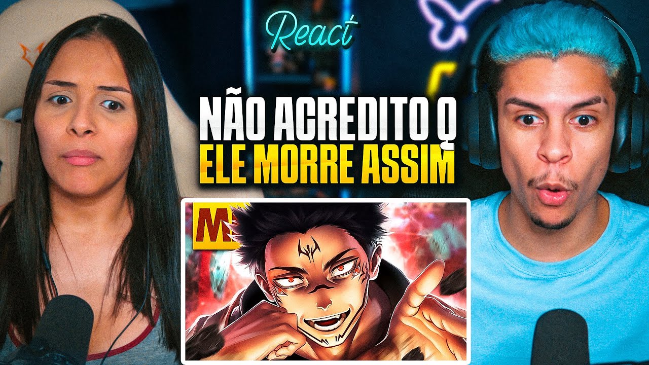 MHRAP - Tipo Sukuna 😈 (Jujutsu Kaisen) O Rei da Maldição | [React em Casal] 🔥