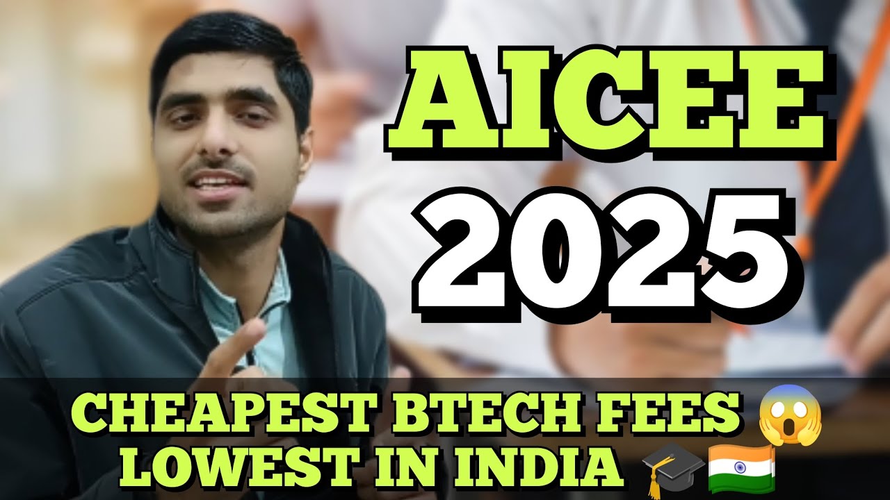 Complete Details of AICEE Btech Admissions 🎓 2025 Revealed 😱