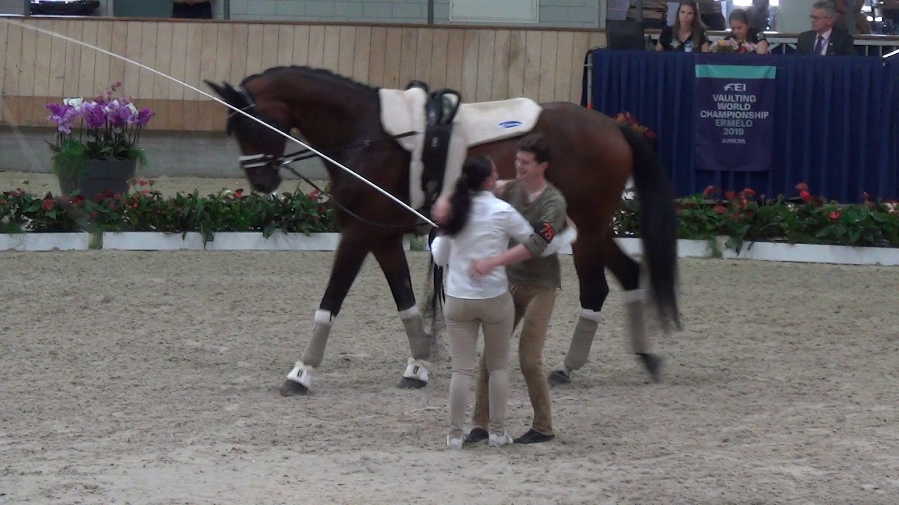EM Vaulting  - Lambert Leclezio FRANCE - Ermelo 2019