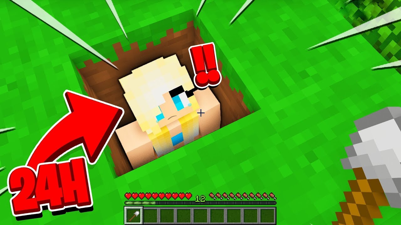 SBRISER MI SOTTERRA PER 24 ORE!! - Minecraft *AMERICA*