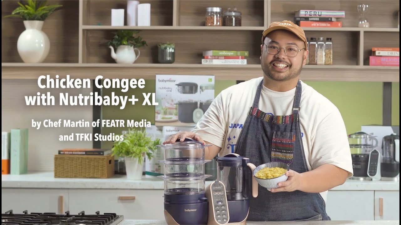 Chicken Congee with the Nutribaby+ and Chef Martin of FEATR Media and TFKI Studios