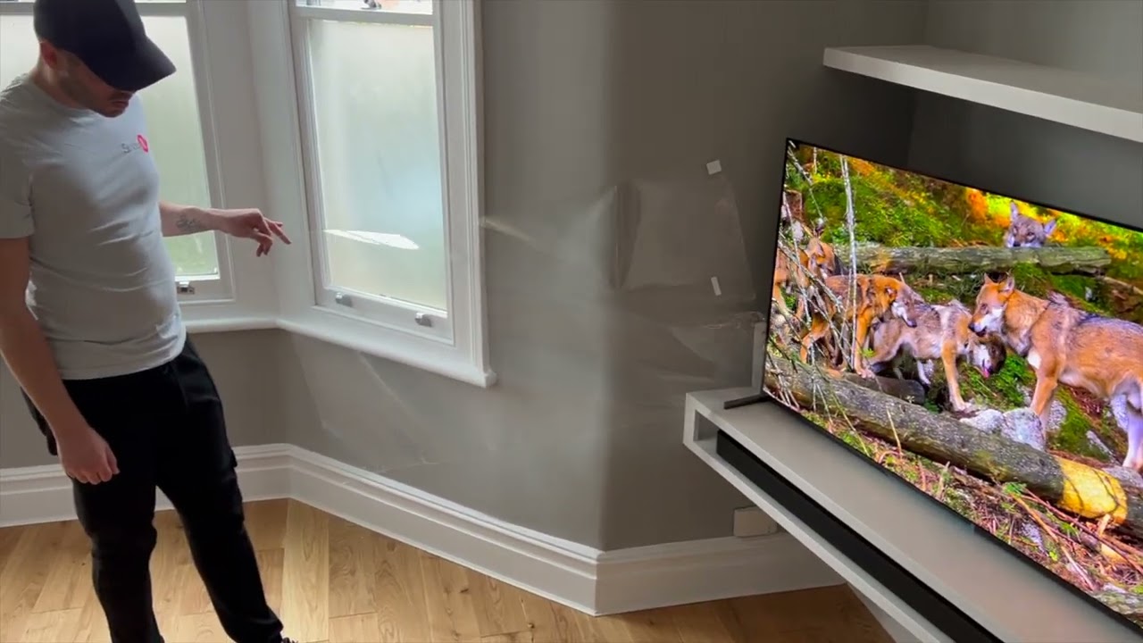 Sony BRAVIA 8 OLED Unboxing & Full Setup with Theatre Bar 8 + Rear Speakers