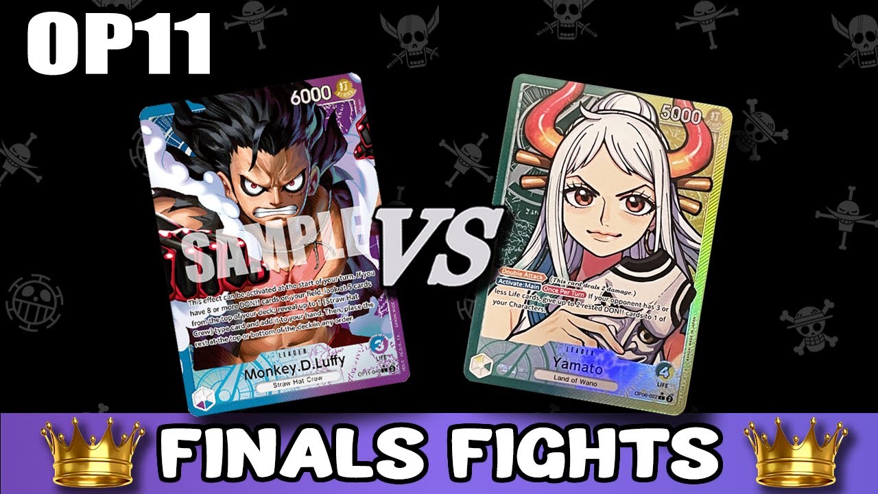 [OP11] LGS Finals: Blue/Purple Luffy vs Yamato