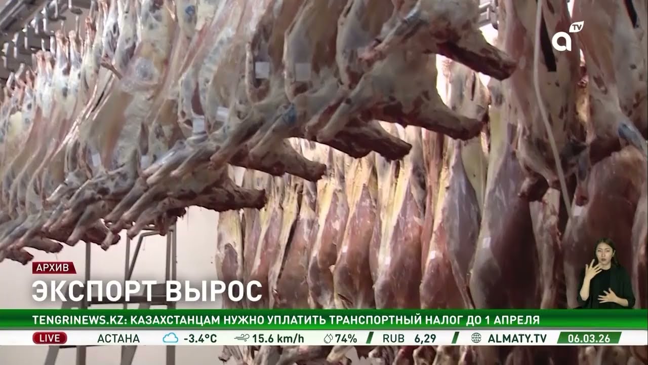 Казахстан наращивает экспорт агропродукции