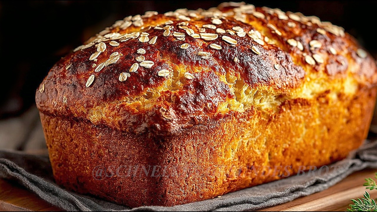 Наконец-то ПРОТЕИН! Творожный овсяный хлеб за 5 минут - 100-летний секрет🍞🧀