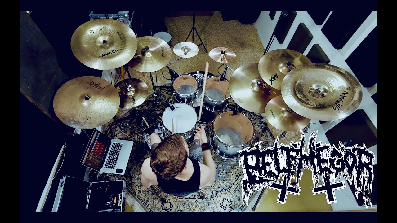 Belphegor - Necrodaemon Terrorsathan - Drum Cover by Kamil Rýc
