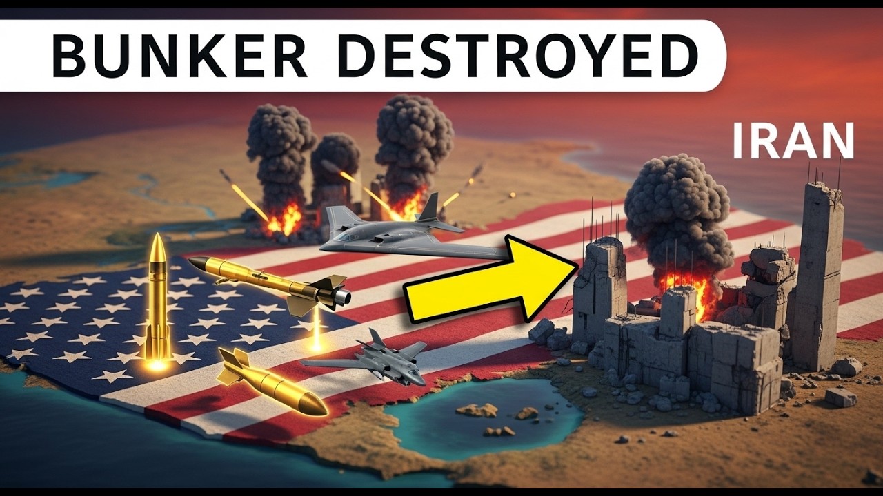 Inside the Attack That Crushed Iran&rsquo;s Secret Bunker