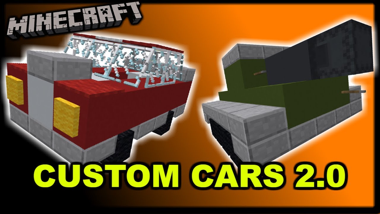[1.12 Vanilla Minecraft] Custom Cars 2.0 - One Structure Command