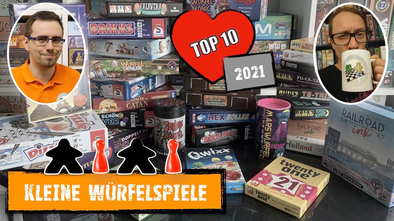 #Top10 - Kleine Würfelspiele | 2x10 von Dennis und Benny - Edition 2021