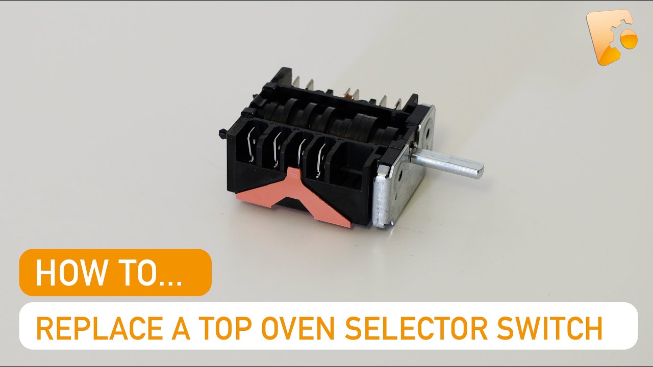 How to Replace a Top Oven Function Selector Switch - Hotpoint