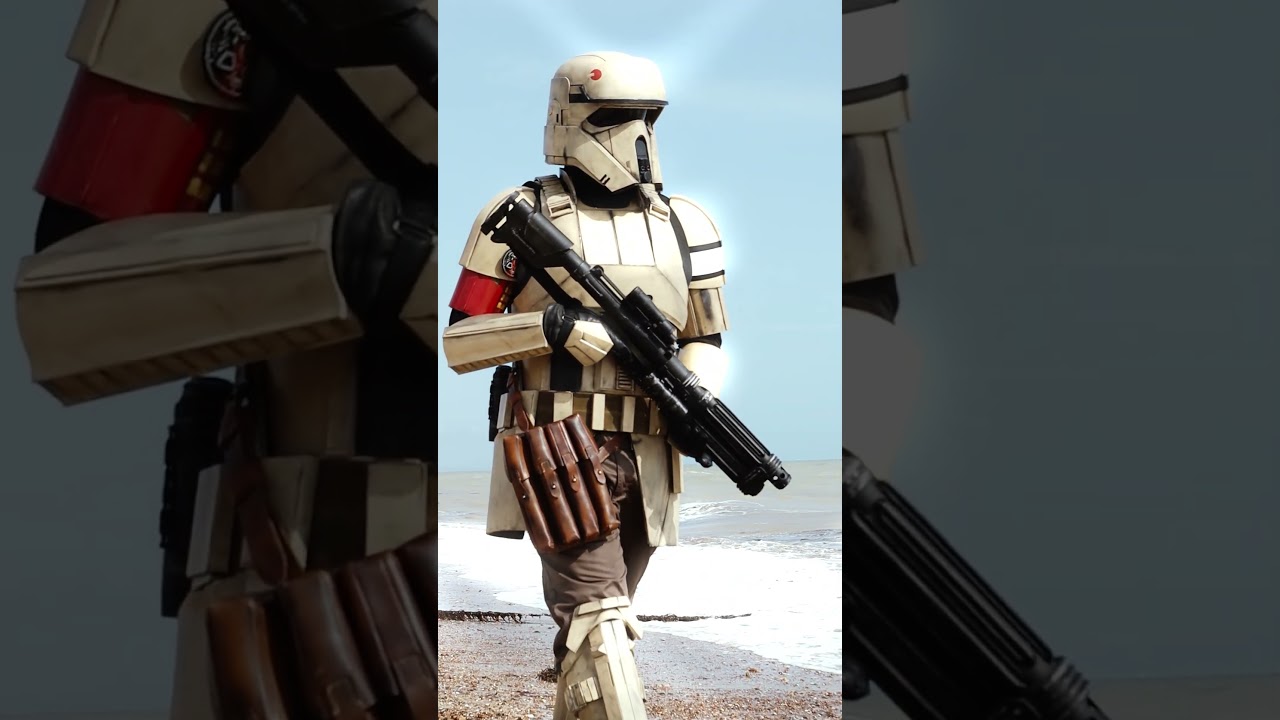 SHORETROOPER cosplay  #stormtroopercosplay #shoretrooper #starwarscosplay #stormtrooper #shorts