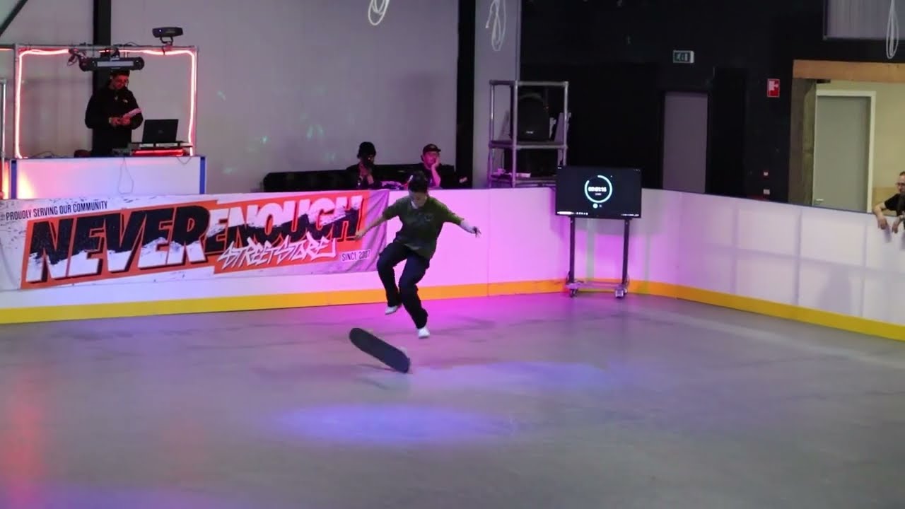Rhiana Grigore - 1st place Women - run 2 – Dutch Freestyle Skateboard Open 2024