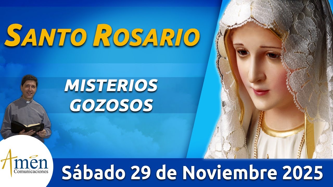 Santo Rosario de Hoy Sábado 29 Noviembre 2025 l Amen Comunicaciones l Católica l María