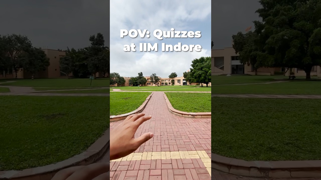 Waking up at IIM Indore