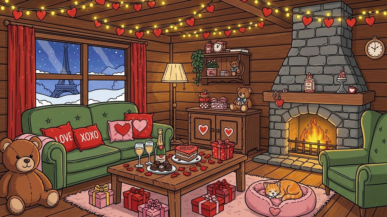 It’s Valentine’s Night in the 1940s and a Gentle Piano Is Playing in the Next Room