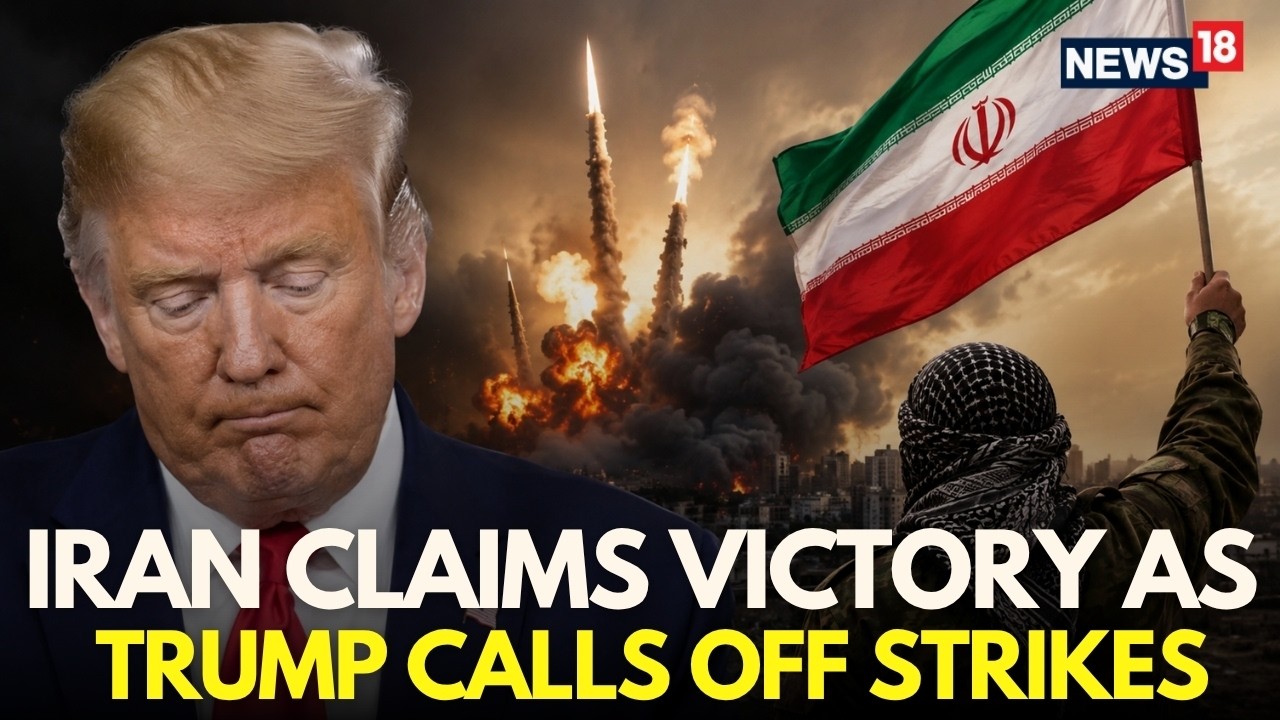 US Iran War LIVE | Iran Declares Victory As Trump Pauses Strikes | US Iran Latest News | N18G