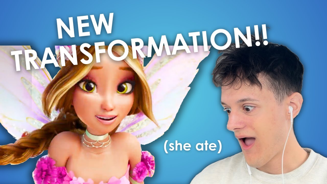 Reacting to Flora's New Transformation for the Winx Club Reboot!