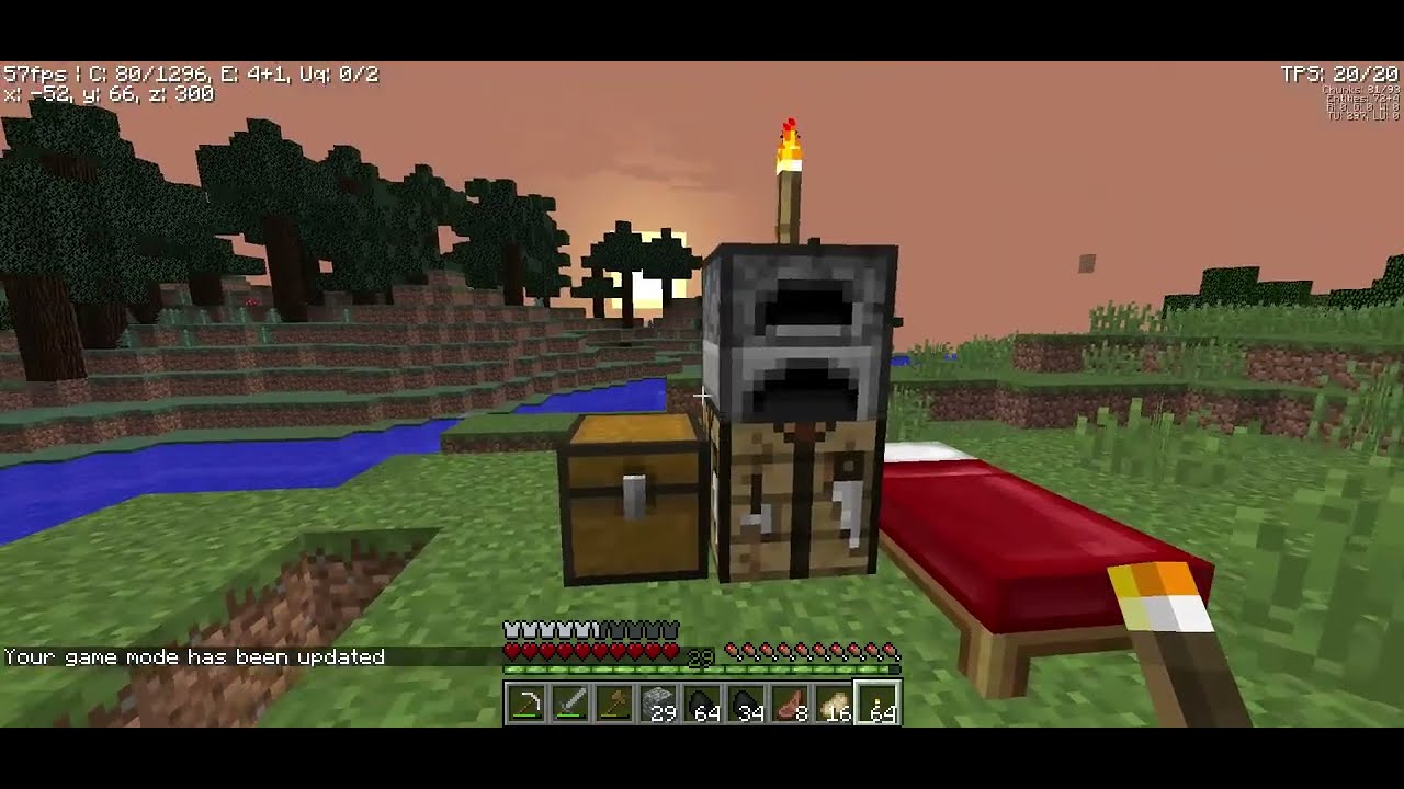 this is what is look like if you strip mining for a whole day