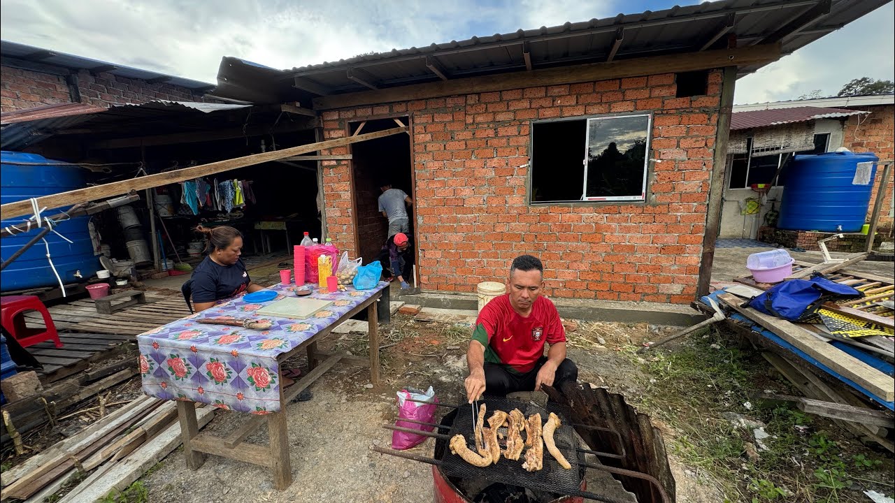 EPISODE-5 SEMINGGU SUDAH BERLALU INI YANG TUKANG RUMAH BUAT // SUSUNAN BATA DAPUR SIAP // 