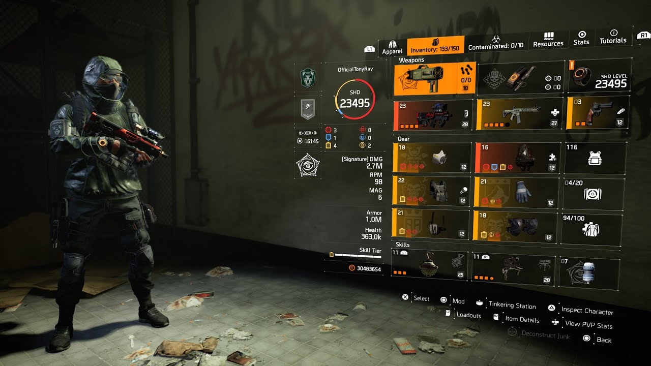 The Division 2 Hybrid Healer Shiny Monkey Build